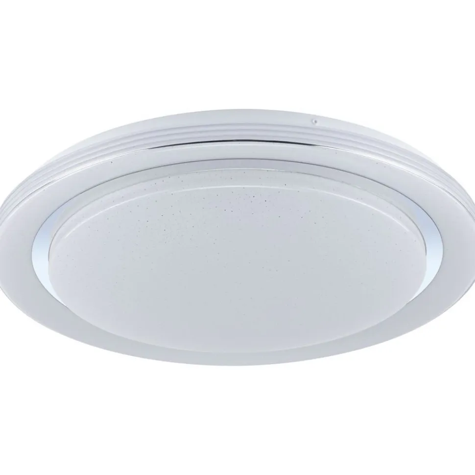 LED-kattovalaisin Paulmann Rainbow, RGBW+, 2800lm, 38.5W, himmennettävä, kromi/valkoinen