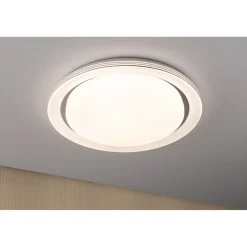 LED-kattovalaisin Paulmann Rainbow, RGBW+, 2800lm, 38.5W, himmennettävä, kromi/valkoinen