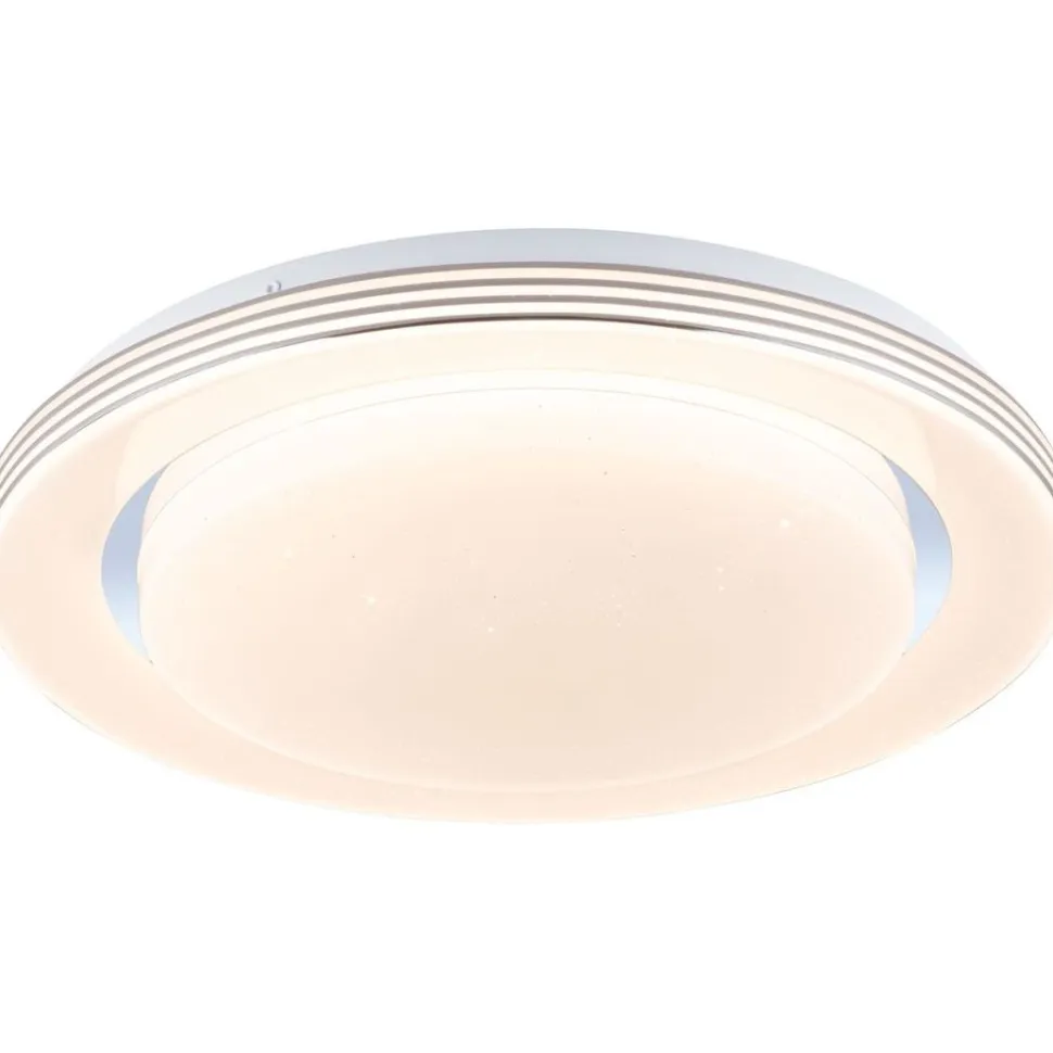 LED-kattovalaisin Paulmann Rainbow, RGBW+, 1600lm, 22W, himmennettävä, kromi/valkoinen