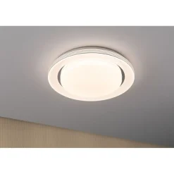 LED-kattovalaisin Paulmann Rainbow, RGBW+, 1600lm, 22W, himmennettävä, kromi/valkoinen