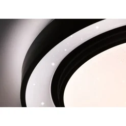 LED-kattovalaisin Paulmann Rainbow, RGBW+, 1500lm, 38.5W, himmennettävä, musta/valkoinen