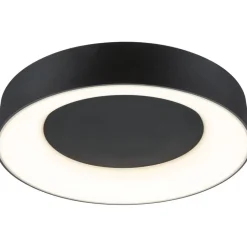 LED-kattovalaisin Paulmann Smart Home Zigbee 3.0 Casca, Ø40cm, IP44, RGBW+, 1750lm, 230V, 20W, himmennettävä, mattamusta