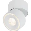 LED-Kattovalaisin Paulmann Spircle suunnattava 3000K mattavalkoinen