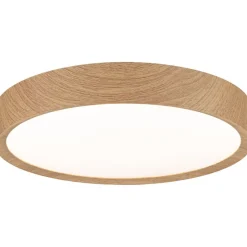 LED-kattovalaisin Paulmann Tega, IP44, 1200lm, 22.5W, säädettävä värilämpötila, vaalea puu
