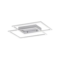 LED-kattovalaisin Paul Neuhaus Inigo 24,2x53,8cm 12W himmennettävä harjattu teräs