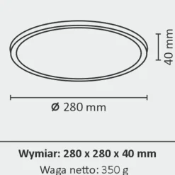 LED-kattovalaisin Polux Woody, eri vaihtoehtoja