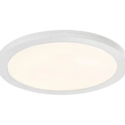 LED-kattovalaisin Rabalux Sonnet Ø22,5 cm valkoinen
