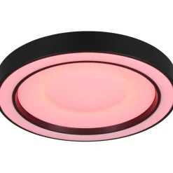 LED-kattovalaisin Trio Arco RGBW 40cm musta