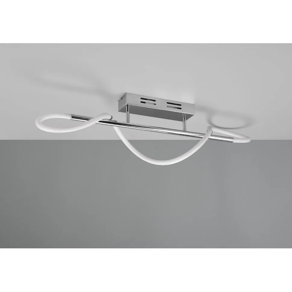 LED-kattovalaisin Trio Argos, kromi, 4000K