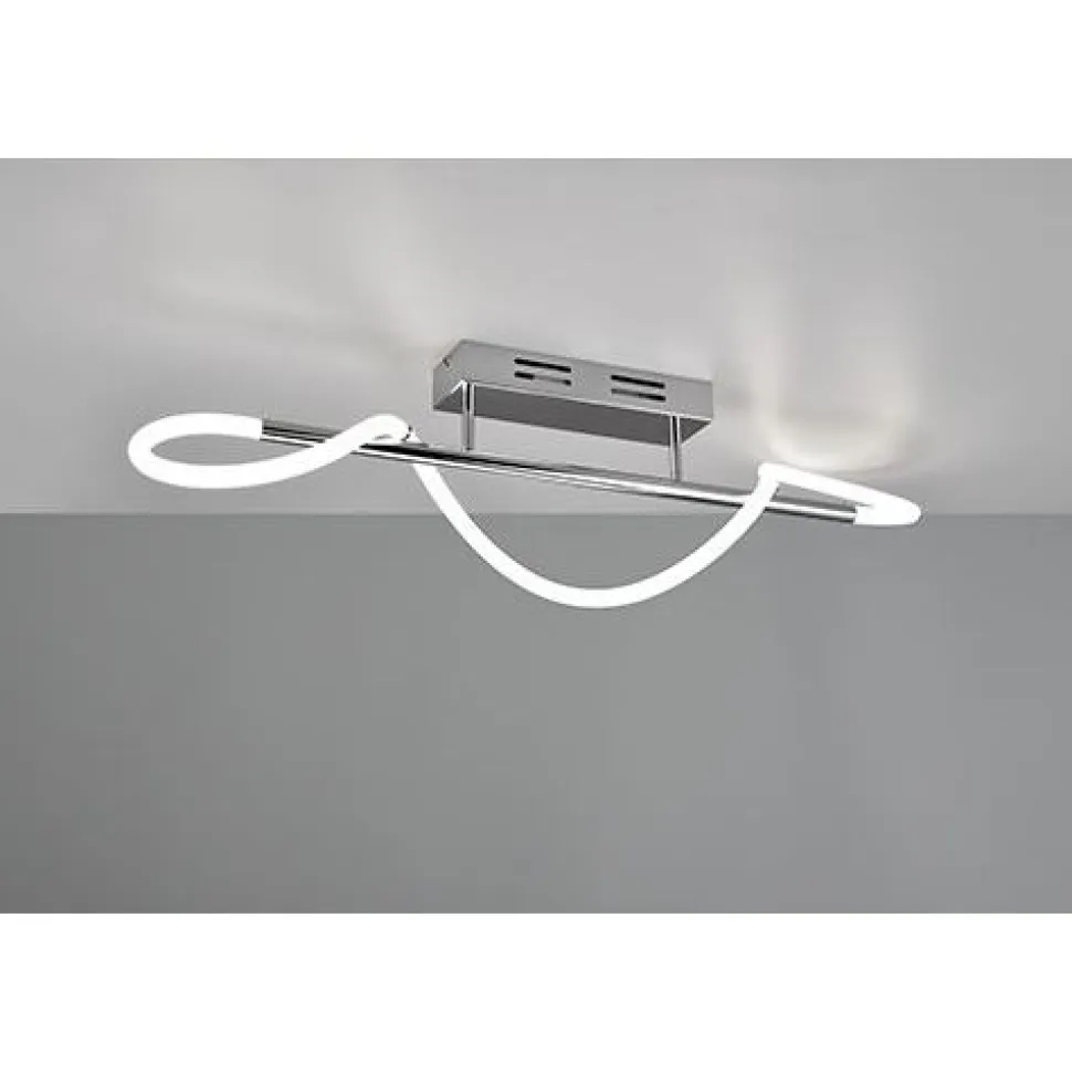 LED-kattovalaisin Trio Argos, kromi, 4000K
