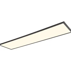 LED-kattovalaisin Trio Beta, 120cm, mattamusta, RGBW