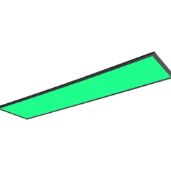 LED-kattovalaisin Trio Beta, 120cm, mattamusta, RGBW