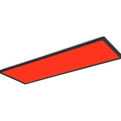 LED-kattovalaisin Trio Beta, 80cm, mattamusta, RGBW