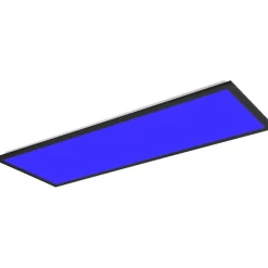 LED-kattovalaisin Trio Beta, 80cm, mattamusta, RGBW