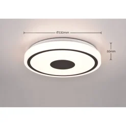 LED-kattovalaisin Trio Bunda, 34cm, eri värejä