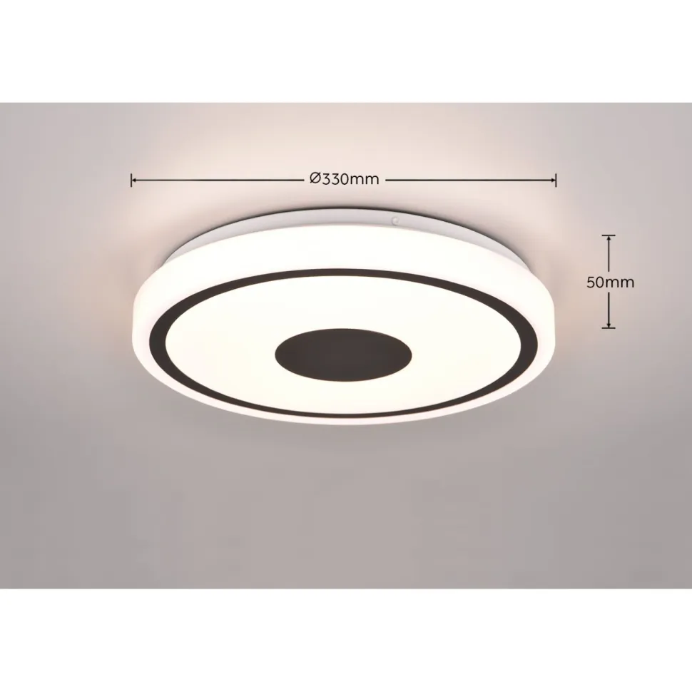LED-kattovalaisin Trio Bunda, 34cm, eri värejä