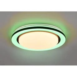 LED-kattovalaisin Trio Cartida, valkoinen, starlight, RGB