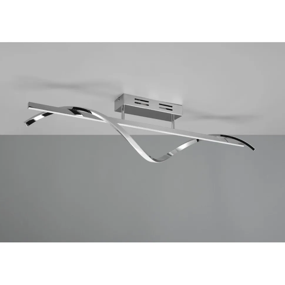 LED-kattovalaisin Trio Isabel, kromi, 4000K