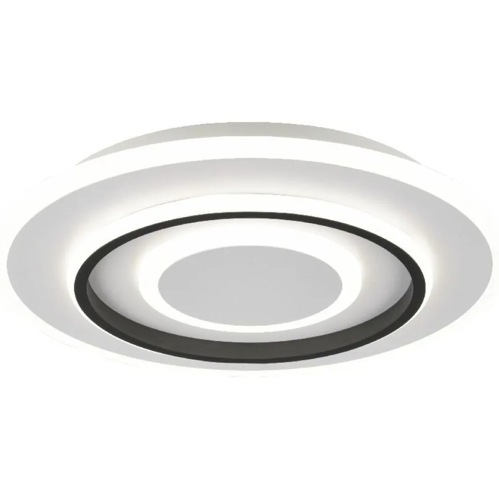 LED-kattovalaisin Trio Jora, 40cm, mattavalkoinen