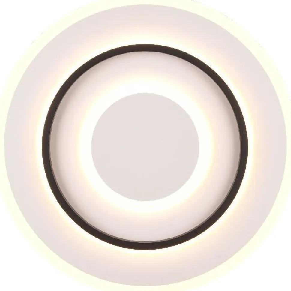 LED-kattovalaisin Trio Jora, 40cm, mattavalkoinen