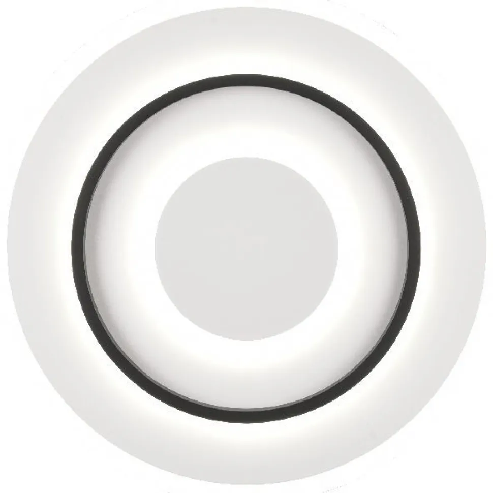LED-kattovalaisin Trio Jora, 40cm, mattavalkoinen