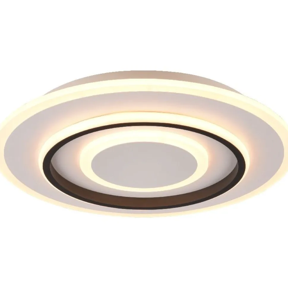 LED-kattovalaisin Trio Jora, 40cm, mattavalkoinen