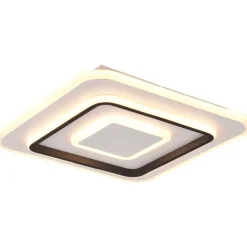 LED-kattovalaisin Trio Jora, 40x40cm, mattavalkoinen