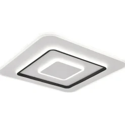 LED-kattovalaisin Trio Jora, 60x60cm, mattavalkoinen