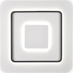 LED-kattovalaisin Trio Jora, 60x60cm, mattavalkoinen