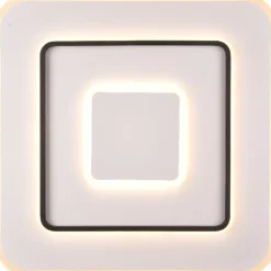 LED-kattovalaisin Trio Jora, 60x60cm, mattavalkoinen
