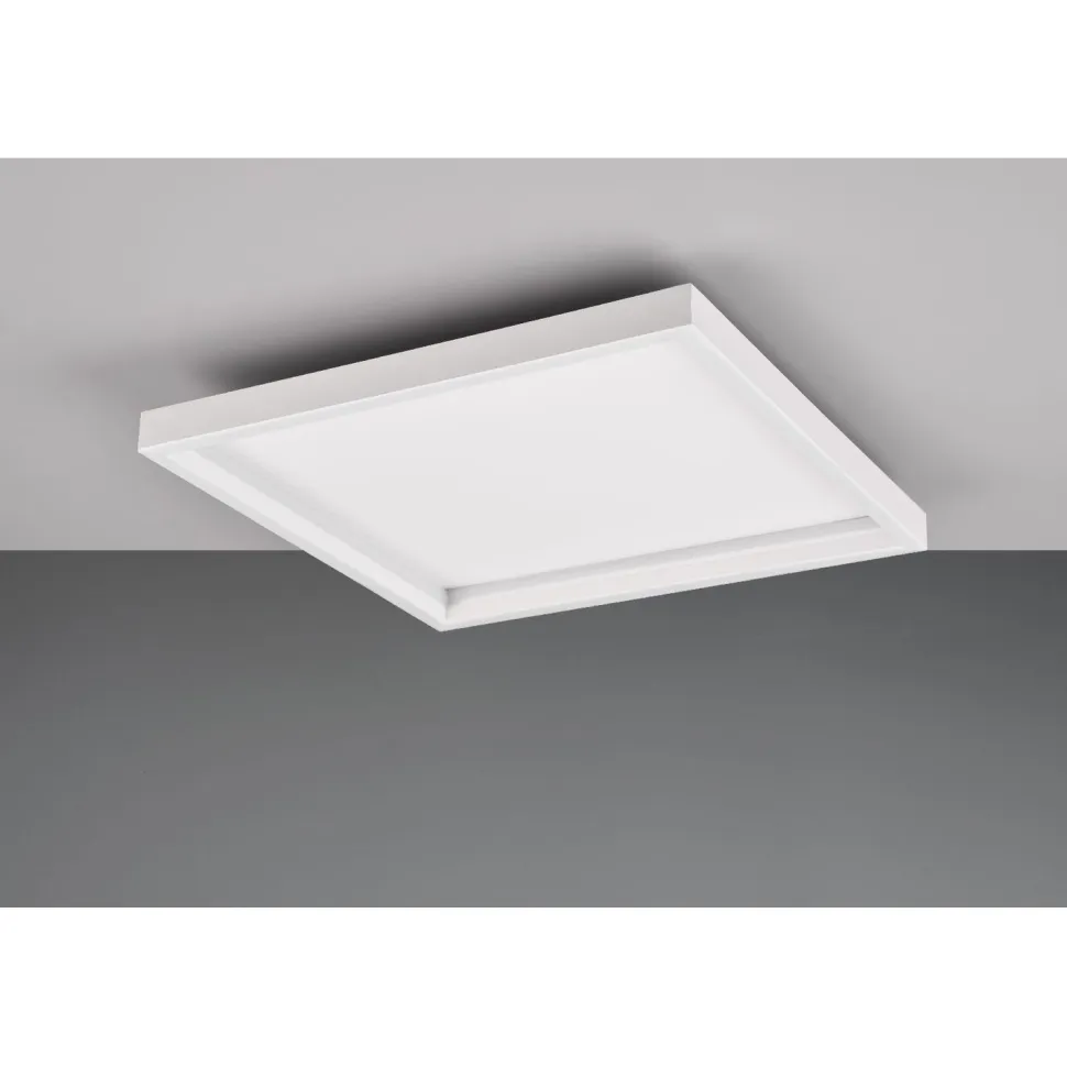 LED-kattovalaisin Trio Rotonda, neliö, eri värejä
