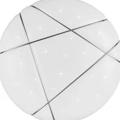 LED-kattovalaisin Trio Tibor, 48cm, valkoinen