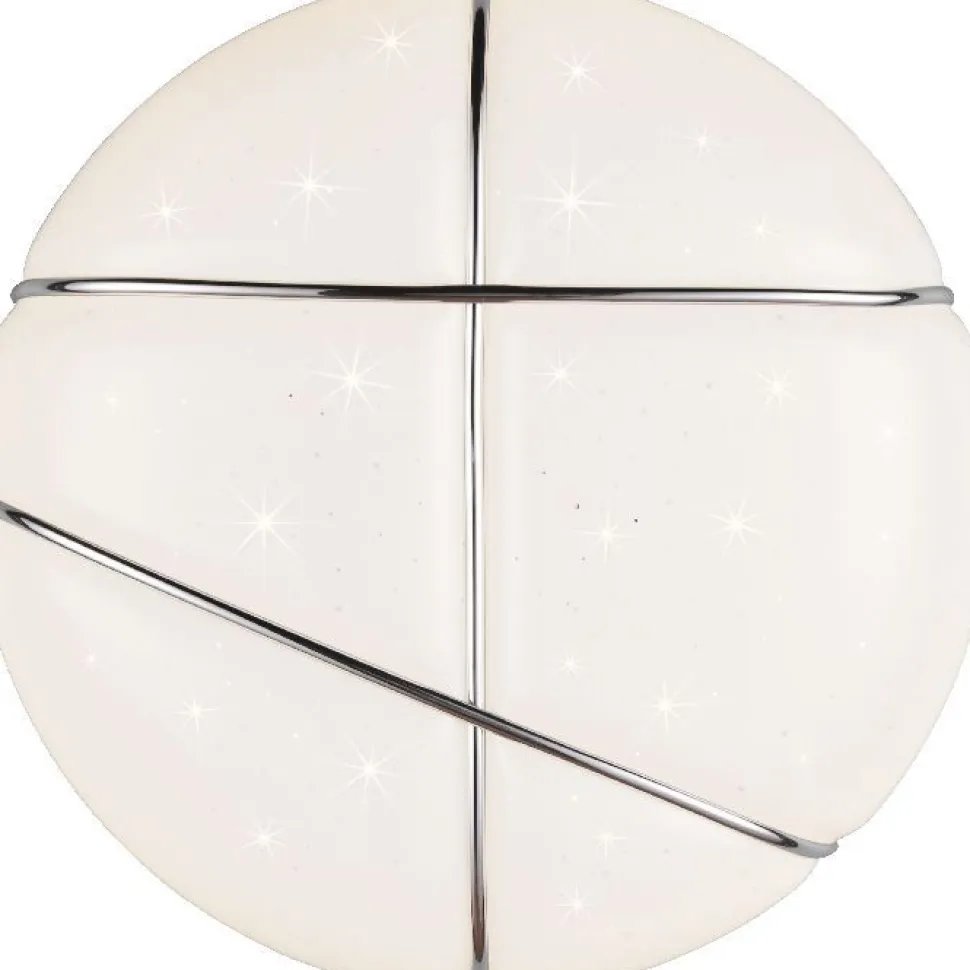 LED-kattovalaisin Trio Tibor, 28cm, valkoinen, 4000K