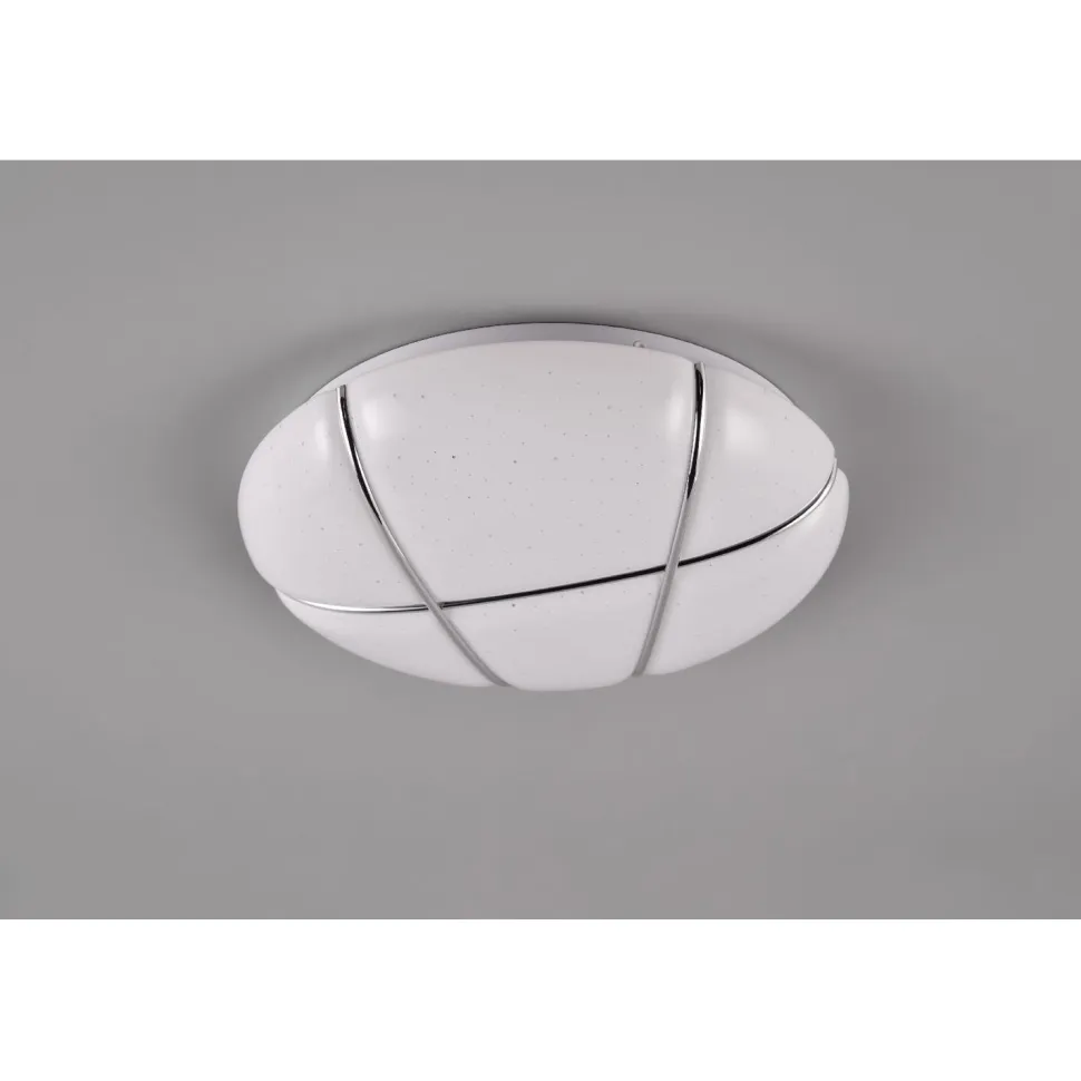 LED-kattovalaisin Trio Tibor, 28cm, valkoinen, 4000K