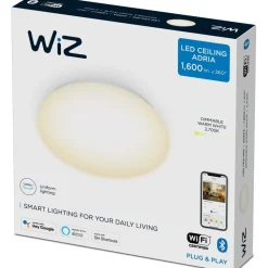 LED-kattovalaisin WiZ Adria 17W pyöreä 2700K