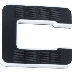 LED-kirjainvalaisin aurinkokennolla Paulmann Letter B, IP44, 3000K, musta