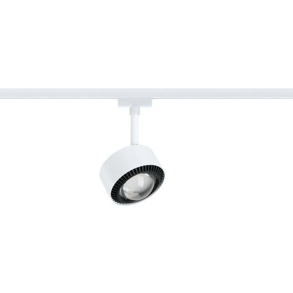 LED-kiskospotti Paulmann URail Aldan 470lm 8W 4000K himmennettävä valkoinen