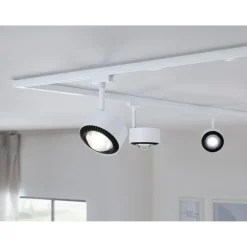 LED-kiskospotti Paulmann URail Aldan 470lm 8W 4000K himmennettävä valkoinen