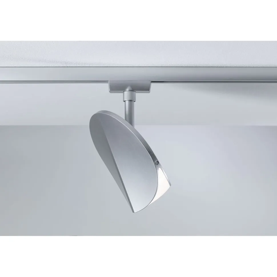 LED-kiskospotti Paulmann URail Alejandro 800lm 10W 3000K 3-Step-Dim himmennettävä valkoinen