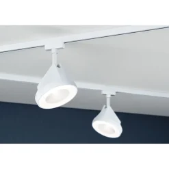 LED-kiskospotti Paulmann URail Arena 900lm 15.1W 4000K himmennettävä valkoinen