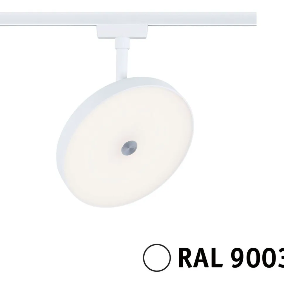 LED-kiskospotti Paulmann URail Hildor 850lm 15W 4000K 3-Step-Dim himmennettävä valkoinen
