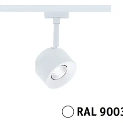 LED-kiskospotti Paulmann URail Pane 650lm 7.4W 3000K himmennettävä valkoinen