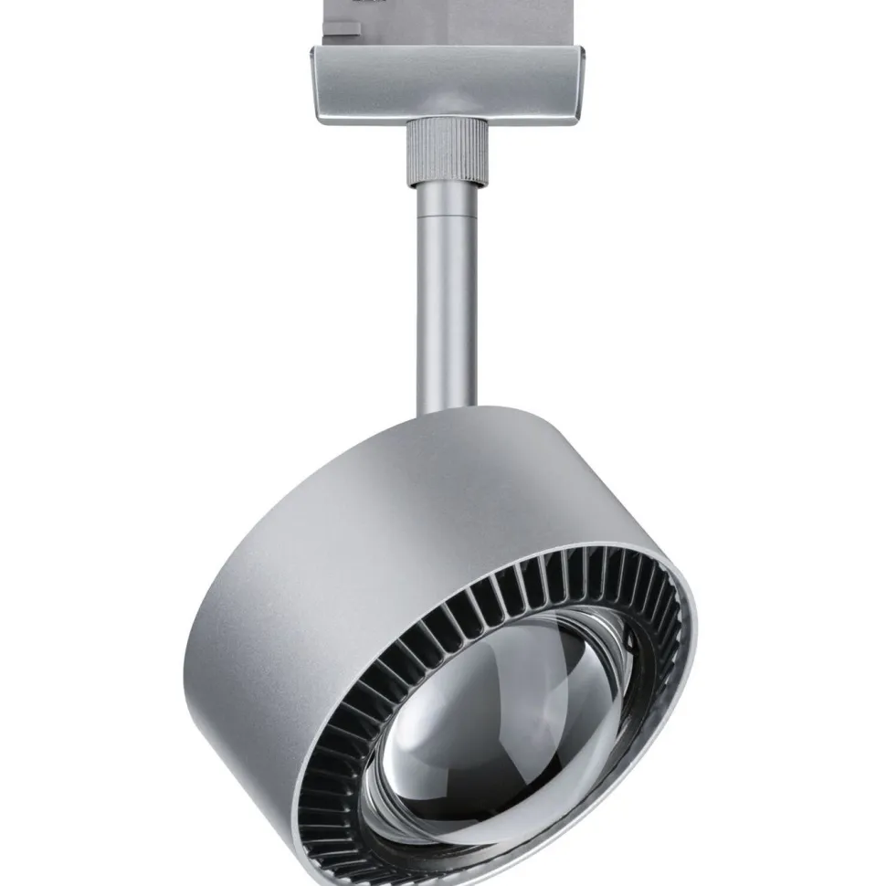 LED-kiskospotti Paulmann URail Smart Home Zigbee 3.0 Aldan 500lm 8W mattakromi