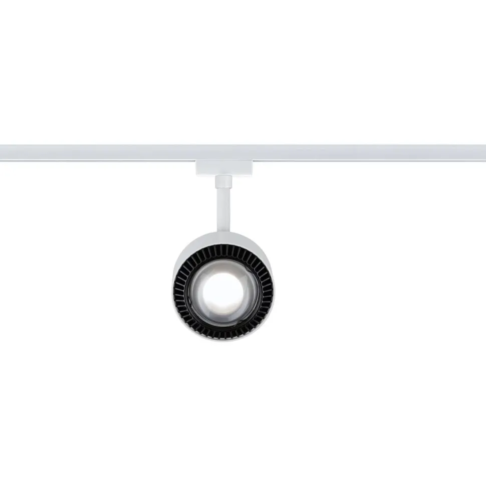 LED-kiskospotti Paulmann URail Smart Home Zigbee 3.0 Aldan 500lm 8W mattakromi