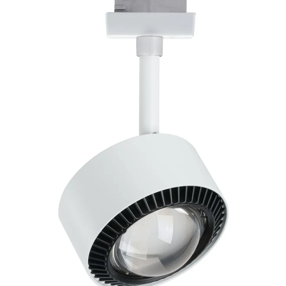 LED-kiskospotti Paulmann URail Smart Home Zigbee 3.0 Aldan 500lm 8W mattakromi