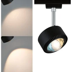 LED-kiskospotti Paulmann URail Smart Home Zigbee 3.0 Aldan 500lm 8W mattakromi