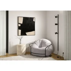 LED-kiskospotti Paulmann URail Smart Home Zigbee 3.0 Luxe GU10 350lm 4.8W RGBW+ himmennettävä mattamusta