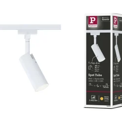LED-kiskospotti Paulmann URail Tubo 170lm 4W 4000K 3-Step-Dim himmennettävä valkoinen