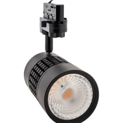 LED-kiskovalaisin FTLIGHT 25W 2500lm 3000K 3-vaihekiskoon musta
