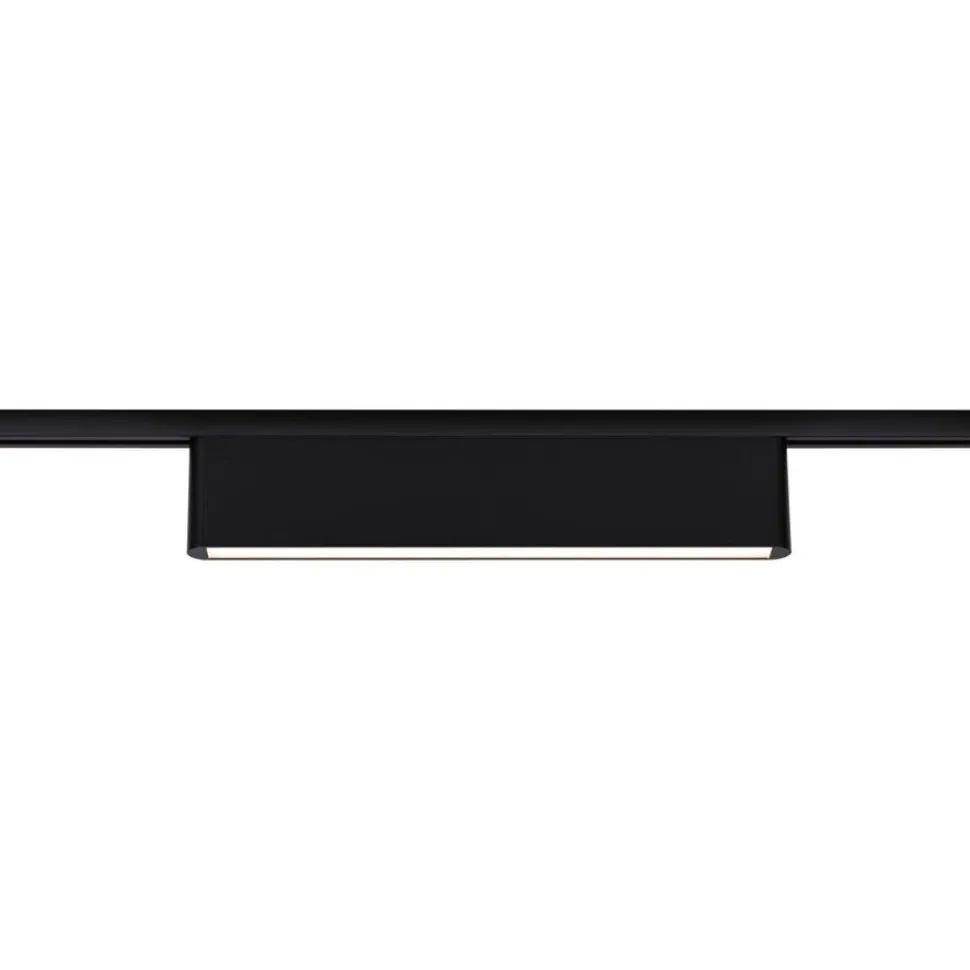 LED-kiskovalaisin Paulmann URail 3-Step-Dim Ceris, 37.2cm, 850lm, 9.5W, 4000K, himmennettävä, 230V, mattamusta